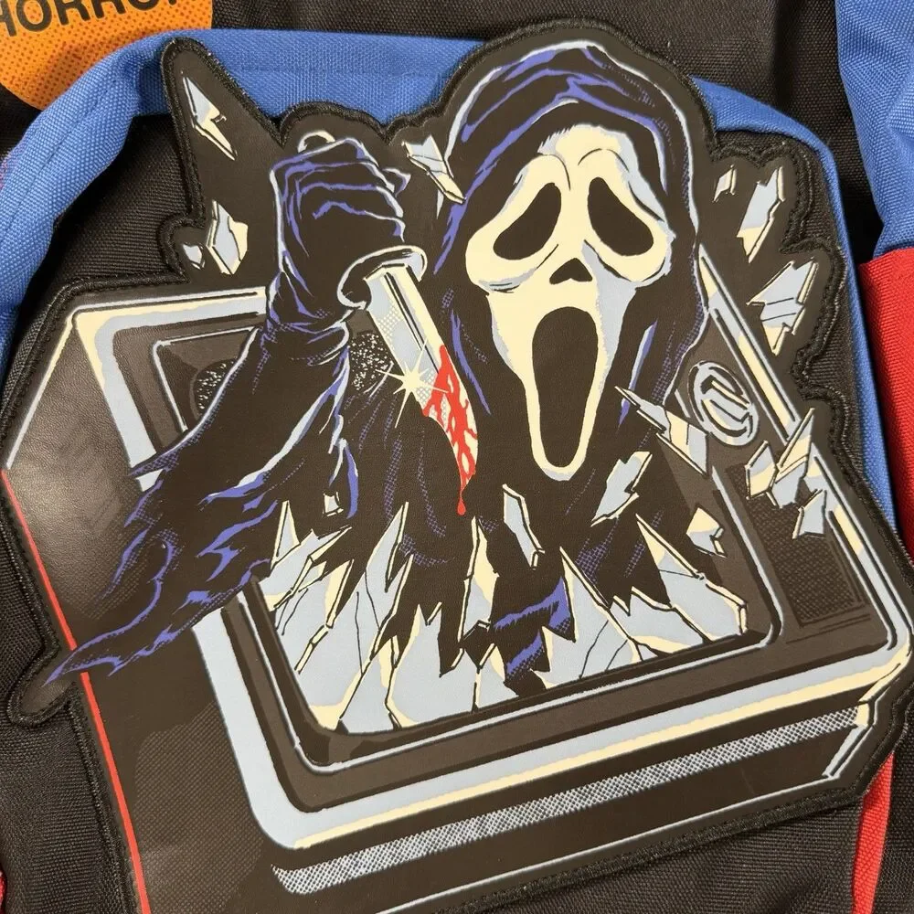 NEW Horror Ghost Face Scary Movies & Chill Backpack Steven Rhodes Halloween HHN